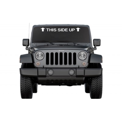 20'' This Side Up Vinyl Decal Buy 2 get 3rd Free